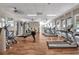 Fitness center with treadmills, rowing machine, and strength training equipment at 821 Evergreen Way, Longboat Key, FL 34228
