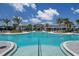 Large resort-style pool with plenty of lounge space for residents at 8612 Sundance Loop, Sarasota, FL 34238