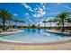 Resort-style pool with plenty of room for lounging at 8612 Sundance Loop, Sarasota, FL 34238