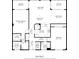 1579 sq ft floor plan including 2 bedrooms and 2 bathrooms at 11 Sunset Dr # 406, Sarasota, FL 34236