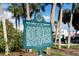 Historical marker detailing St. Armands Circle at 11 Sunset Dr # 406, Sarasota, FL 34236
