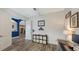 Bright home office with hardwood floors and storage at 12607 Wheatgrass Ct, Parrish, FL 34219