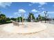 Fun ship-shaped splash pad for to enjoy at 12607 Wheatgrass Ct, Parrish, FL 34219