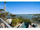 Balcony with views of the bay at 140 N Casey Key Rd, Osprey, FL 34229