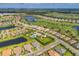 Luxury community homes with golf course and lake views at 14608 Derna Ter, Bradenton, FL 34211