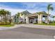 Luxury clubhouse with welcoming entrance and landscaping at 14608 Derna Ter, Bradenton, FL 34211