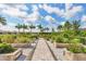 Community garden with raised garden beds for residents at 14608 Derna Ter, Bradenton, FL 34211