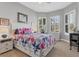 Guest bedroom with comfy queen bed and bay window at 14608 Derna Ter, Bradenton, FL 34211