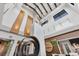 Elegant clubhouse lobby with high ceilings and modern fireplace at 14608 Derna Ter, Bradenton, FL 34211