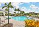 Enjoy this resort-style pool with lounge chairs and a gazebo at 14608 Derna Ter, Bradenton, FL 34211