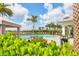 Relaxing resort-style pool with surrounding landscaping at 14608 Derna Ter, Bradenton, FL 34211