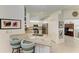 Kitchen with granite counters, stainless steel appliances, and bar stool seating at 15917 Clear Skies Pl, Lakewood Ranch, FL 34211