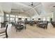 The community restaurant offers a full bar and plenty of seating in a brightly lit space at 15917 Clear Skies Pl, Lakewood Ranch, FL 34211