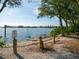 Peaceful kayak launch area with calm water at 18 N Casey Key Rd, Osprey, FL 34229