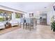 Modern kitchen with stainless steel appliances at 18 N Casey Key Rd, Osprey, FL 34229