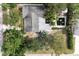 Overhead view of house and yard at 2202 Hyde Park St, Sarasota, FL 34239