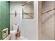 Bathroom with toilet and walk-in shower at 2202 Hyde Park St, Sarasota, FL 34239