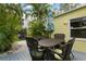 Relaxing patio with wicker furniture at 2202 Hyde Park St, Sarasota, FL 34239