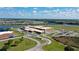 Aerial view of a school with playground and parking at 3314 Chestertown Loop, Bradenton, FL 34211