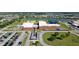 Aerial view of school building, playground and parking area at 3314 Chestertown Loop, Bradenton, FL 34211