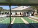 Community shuffleboard courts under covered area at 3333 26Th E Ave # 1120, Bradenton, FL 34208