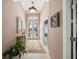 Bright and spacious entryway with elegant decor at 531 Latitude Ln, Osprey, FL 34229