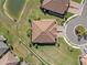 Bird's eye view of the home and surrounding landscape at 5439 Taliaferro Ct, Palmetto, FL 34221