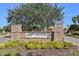 Stone entrance sign for Esplanade at Artisan Lakes community at 5439 Taliaferro Ct, Palmetto, FL 34221