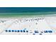Expansive aerial view of a beach at 5916 Midnight Pass Rd # 103, Sarasota, FL 34242