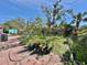 Spacious backyard with various plants and trees at 616 63Rd W Ave, Bradenton, FL 34207