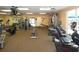 Fitness center featuring various cardio and strength training equipment at 7133 Cedar Hollow Cir # 22-102, Bradenton, FL 34203