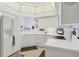 White kitchen with full-size appliances and ample counter space at 7133 Cedar Hollow Cir # 22-102, Bradenton, FL 34203