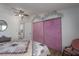 Bedroom with large closet and ensuite bath at 8520 Imperial Cir, Palmetto, FL 34221