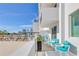 Relax by the refreshing pool, or enjoy the furnished patio area at 101 S Gulfstream Ave # 4F, Sarasota, FL 34236