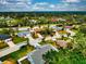 Neighborhood aerial showcasing the home's location surrounded by mature landscaping and other single-Gathering homes at 1119 76Th Nw St, Bradenton, FL 34209