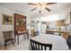 Kitchen dining area with wood table and chairs, adjacent to kitchen at 1119 76Th Nw St, Bradenton, FL 34209