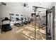 Fitness center with cardio and strength training equipment at 116 Daylily Blvd, Nokomis, FL 34275