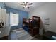 Bedroom with a bunk bed, perfect for or guests at 11924 Forest Park Cir, Bradenton, FL 34211