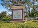 Eagle Trace community entrance sign at 12310 Halfmoon Lake Ter, Bradenton, FL 34211