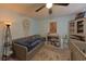 Bedroom with daybed and bookcase at 2566 Forest Run Ct, Clearwater, FL 33761