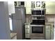 Well-equipped kitchen featuring stainless steel appliances at 2808 60Th W Ave # 403, Bradenton, FL 34207