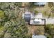 Aerial view showing house and backyard at 3200 Tobero Ln, Sarasota, FL 34235