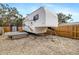 Hitchhiker travel trailer with deck at 3200 Tobero Ln, Sarasota, FL 34235