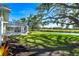 Backyard oasis with screened patio overlooking the lake at 3520 Wilderness W Blvd, Parrish, FL 34219