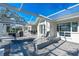 Multi-level patio with seating and water views at 3520 Wilderness W Blvd, Parrish, FL 34219