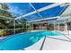 Relaxing screened-in pool with clear blue water and plenty of space for outdoor lounging at 4410 70Th E Dr, Sarasota, FL 34243