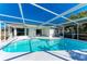 Beautiful screened in private pool and patio area at 4410 70Th E Dr, Sarasota, FL 34243