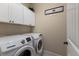 Convenient laundry room with Samsung washer and dryer at 5233 Blossom Cv, Lakewood Ranch, FL 34211