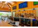 Fully stocked community bar with ample seating at 5255 Cicerone St, Sarasota, FL 34238