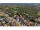 Aerial view showcasing the home's location in a residential neighborhood at 6824 Jarvis Rd, Sarasota, FL 34241